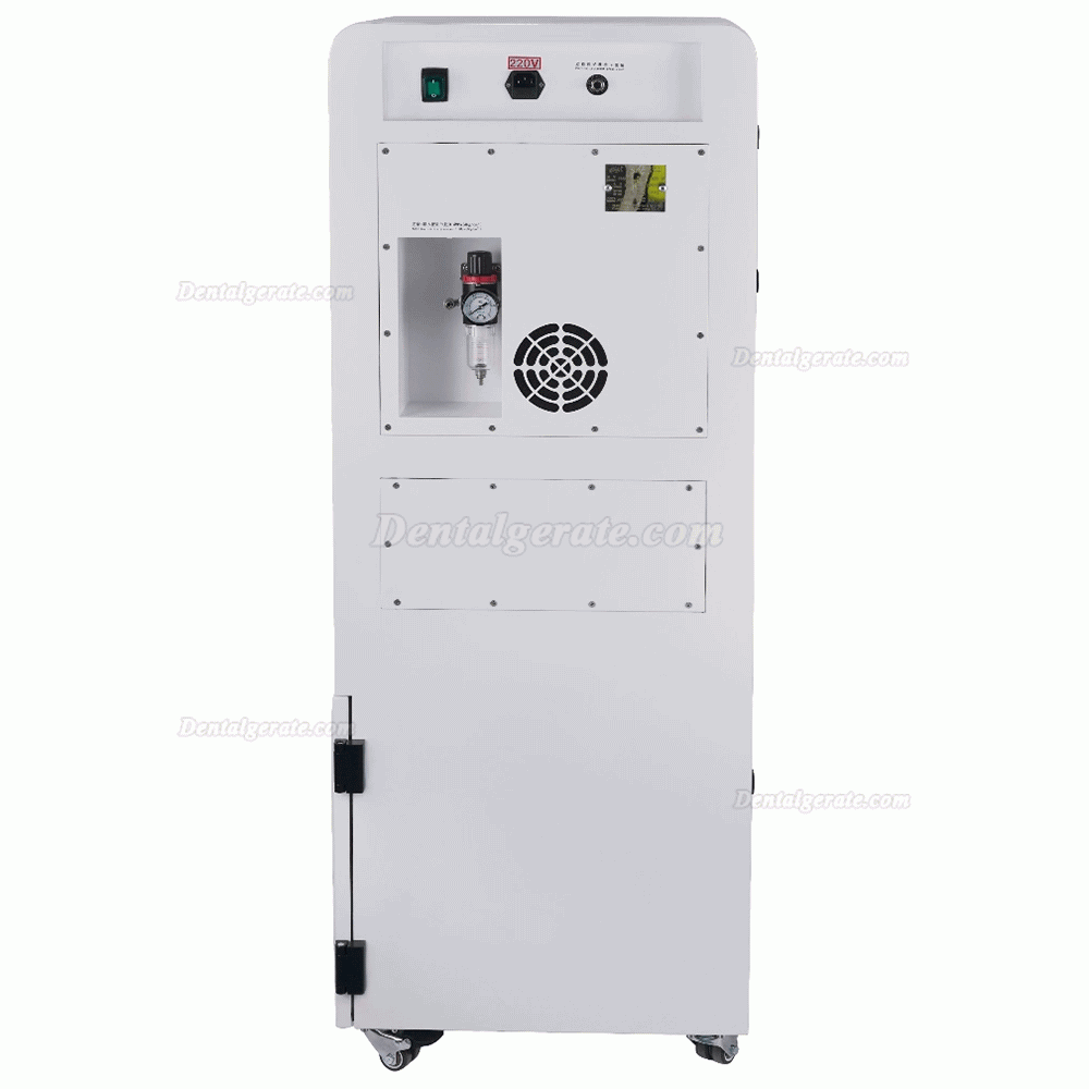Srefo R-809 Dentallabor Trocken Gipsmodelltrimmer eingebautes Staubabsaugsystem mit hohem Unterdruck